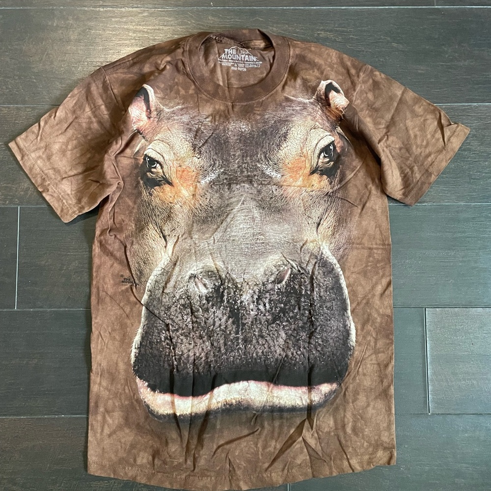 The Mountain Chocolate Brown T-Shirt